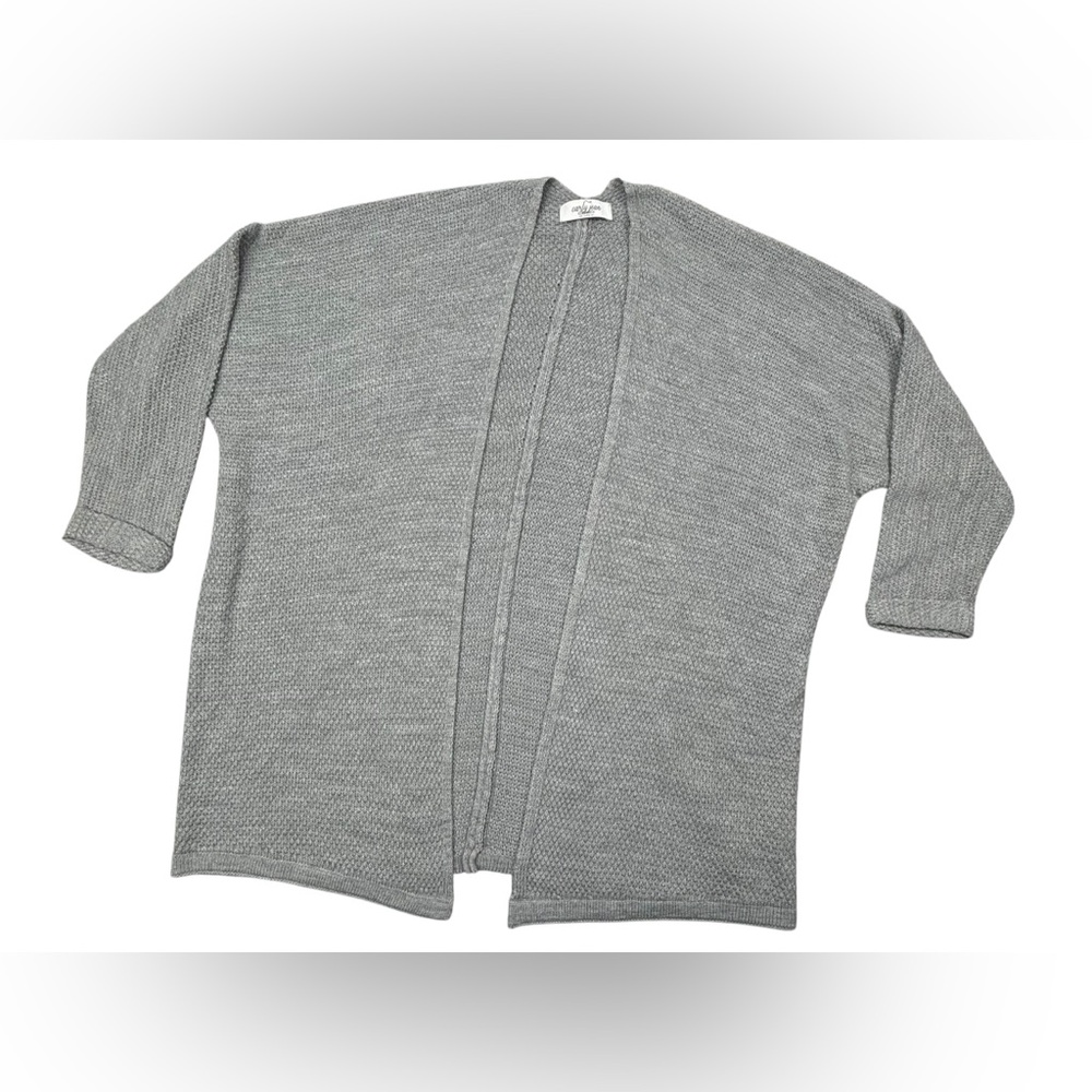Carly Jean Los Angeles | Open Cardigan | Like New | Grey | Size Medium